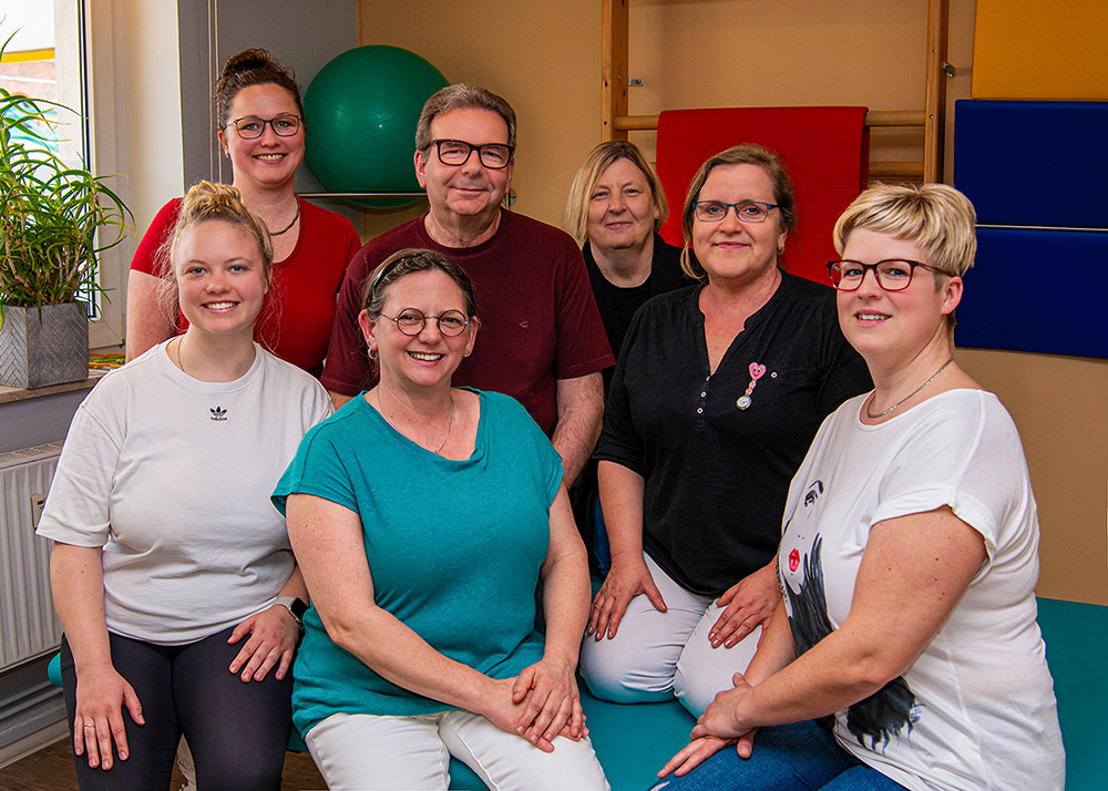 Unser Team in der Praxis für Physiotherapie Tischer Inh. Anke Maywald